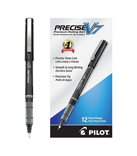 PILOT PRECISE V7 PREMIUM ROLLING BLACK (34346)