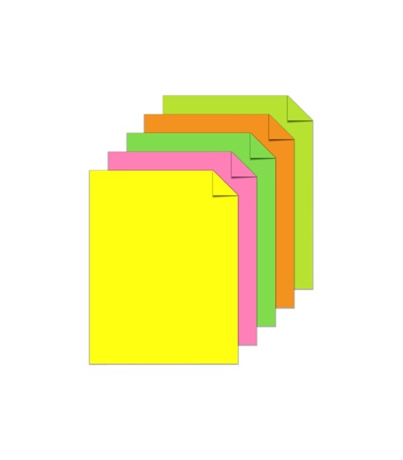 ASTROBRIGHTS® BRIGHT COLOR COVER PAPER, VINTAGE 5-COLOR ASSORTMENT, REAM/500SH