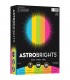 ASTROBRIGHTS® BRIGHT COLOR COVER PAPER, VINTAGE 5-COLOR ASSORTMENT, REAM/500SH