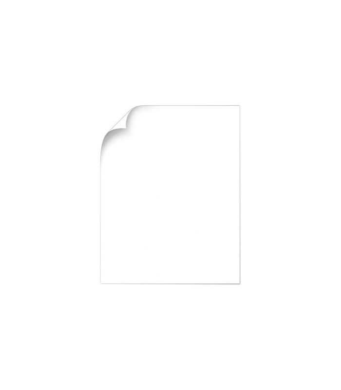 8.5 x 11 White Card Stock Paper, 65lb Cover (176gsm), 96 Brightness, 50  Sheets