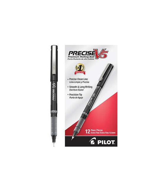 PILOT PRECISE V5 PREMIUM ROLLING BALL BLACK (35334)