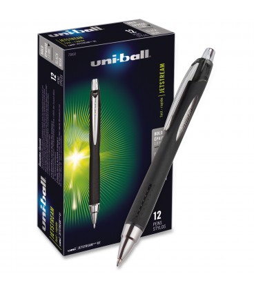 pens retractable jetstream rollerball uni ball