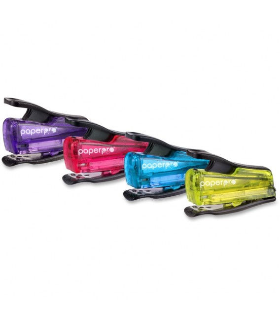 PAPERPRO® INJOY™ 12 NANO STAPLER, ASSORTED COLORS