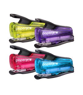 PAPERPRO® INJOY™ 12 NANO STAPLER, ASSORTED COLORS