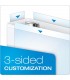 CARDINAL® ECONOMY VALUE™ CLEARVUE™ BINDER, 4" WHITE