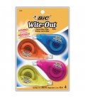 BIC® WITE-OUT® EZ CORRECT CORRECTION TAPE, WHITE