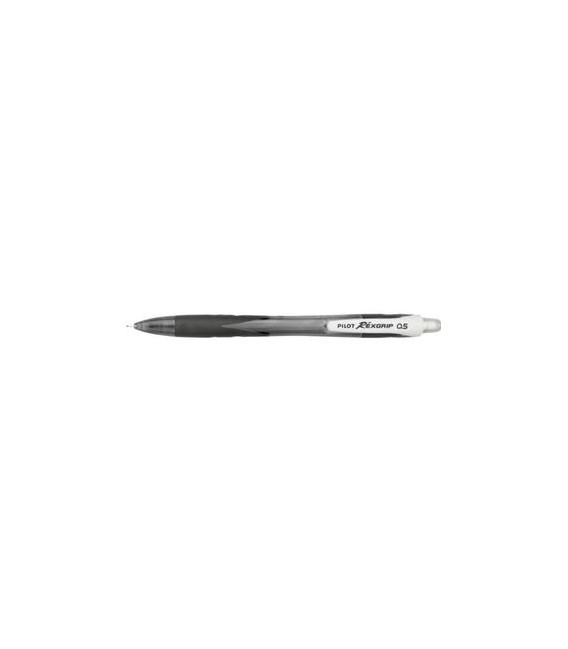 PILOT® REXGRIP, MECHANICAL PENCIL, 0.5mm DIAMETER, BLACK BARREL