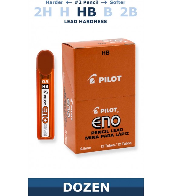 PILOT® ENO-G, PENCIL LEAD, 0.5mm DIAMETER