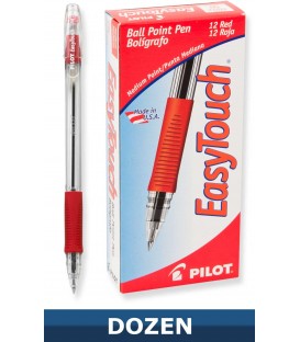 PILOT® EASYTOUCH® BALL POINT PEN RED (32012)