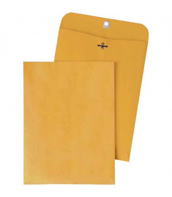 thumbnail interactive-video image 1 of Quality Park 9x12 Inch Kraft Envelopes - 100% Recycled, 24 Lb, Gummed Flap, 500 Count Box 1 of 4