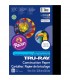 TRU-RAY® CONSTRUCTION PAPER 9" X 12" BLACK COLOR, 50 SHEETS