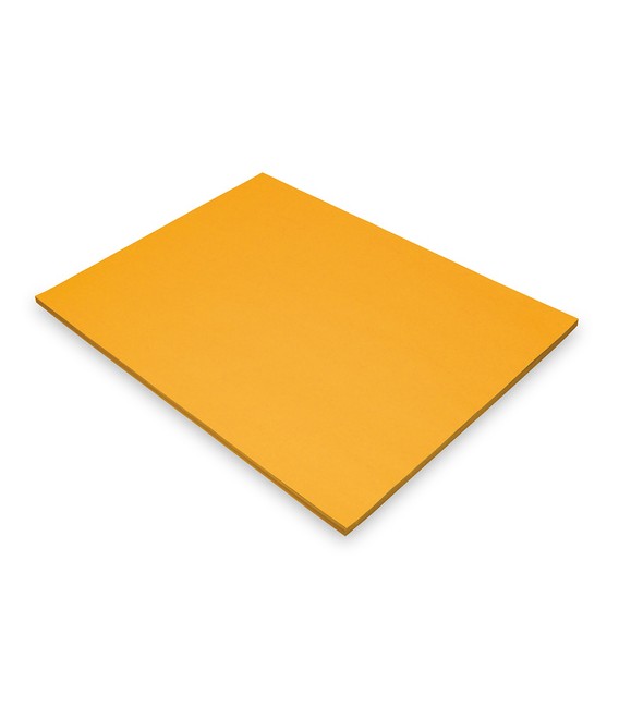 TRU-RAY® CONSTRUCTION PAPER 9" X 12" GOLD COLOR, 50 SHEETS