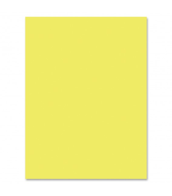 TRU-RAY® CONSTRUCTION PAPER 9" X 12" LIVELY LEMON COLOR, 50 SHEETS