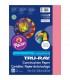 TRU-RAY® CONSTRUCTION PAPER 9" X 12" SHOCKING PINK COLOR, 50 SHEETS