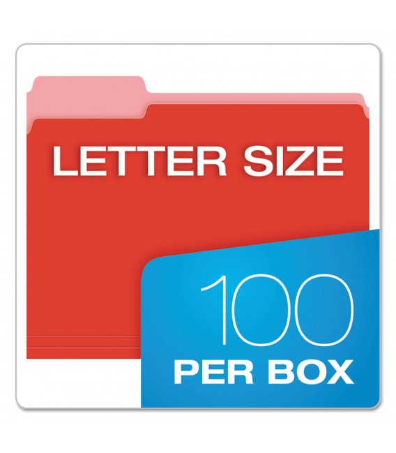 PENDAFLEX® FILE FOLDERS, LETTER SIZE, COLORS