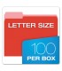 PENDAFLEX® FILE FOLDERS, LETTER SIZE, COLORS