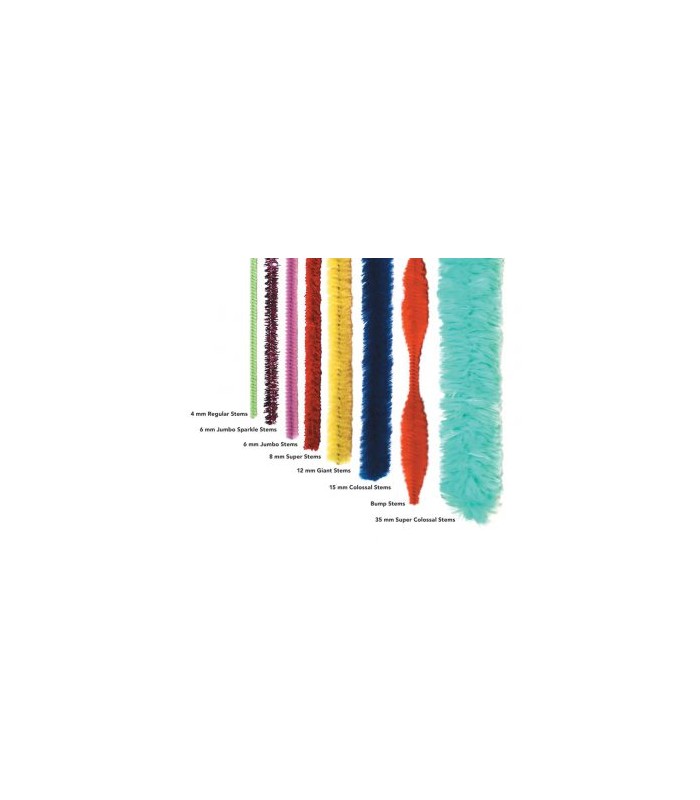 Chenille Stems (Assorted Colors)