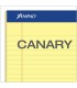 AMPAD™ WRITING PADS CANARY,  8 1/2" X 11 3/4", 50 SHEETS/PAD