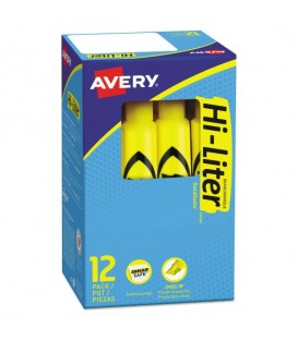 AVERY® DESK STYLE HIGHLIGHTERS YELLOW