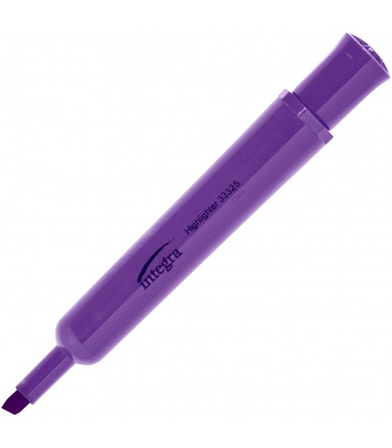 INTEGRA™ CHISEL DESK LIQUID HIGHLIGHTERS PURPLE