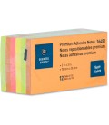 BUSINESS SOURCE® POP-UP ADHESIVE NOTES ASSORTED 3" X 3"