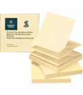 BUSINESS SOURCE® POP-UP ADHESIVE NOTES YELLOW 3" X 3"