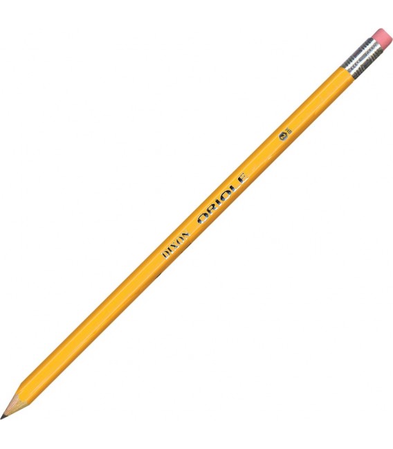 DIXON® ORIOLE® YELLOW No. 2 SHARPENED PENCILS