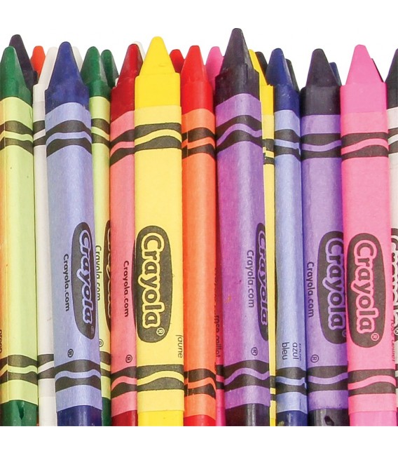 CRAYOLA® CLASSPACK® TRIANGULAR CRAYONS, 256 PACK