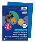 SUNWORKS® CONSTRUCTION PAPER 9" X 12" BRIGHT BLUE COLOR, 50 SHEETS