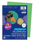 SUNWORKS® CONSTRUCTION PAPER 9" X 12" BRIGHT GREEN COLOR, 50 SHEETS