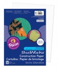 SUNWORKS® CONSTRUCTION PAPER 9" X 12" BRIGHT WHITE, 50 SHEETS