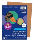 SUNWORKS® CONSTRUCTION PAPER 9" X 12" BROWN, 50 SHEETS