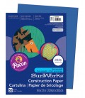 SUNWORKS® CONSTRUCTION PAPER 9" X 12" DARK BLUE COLOR, 50 SHEETS