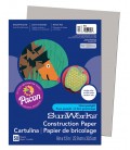 SUNWORKS® CONSTRUCTION PAPER 9" X 12" GRAY COLOR, 50 SHEETS