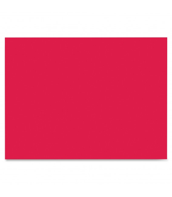 SUNWORKS® CONSTRUCTION PAPER 9" X 12" HOLIDAY RED COLOR, 50 SHEETS