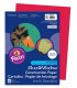 SUNWORKS® CONSTRUCTION PAPER 9" X 12" HOLIDAY RED COLOR, 50 SHEETS