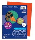 SUNWORKS® CONSTRUCTION PAPER 9" X 12" ORANGE COLOR, 50 SHEETS