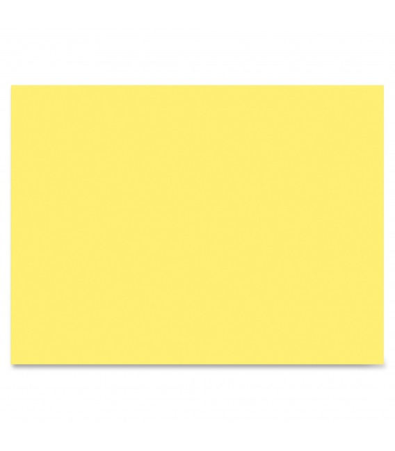 SUNWORKS® CONSTRUCTION PAPER 9" X 12" YELLOW COLOR, 50 SHEETS