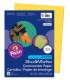 SUNWORKS® CONSTRUCTION PAPER 9" X 12" YELLOW COLOR, 50 SHEETS