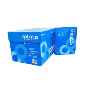 OPTIMUS™ COPY PAPER, PREMIUM WHITE, 8,5" X 11", PROFESSIONAL 92% BRIGHTNESS