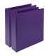 SAMSILL® EARTH'S CHOICE FASHION COLOR VIEW BINDERS, PURPPLE 2"