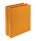 SAMSILL® EARTH'S CHOICE FASHION COLOR VIEW BINDERS, CORAL 1"