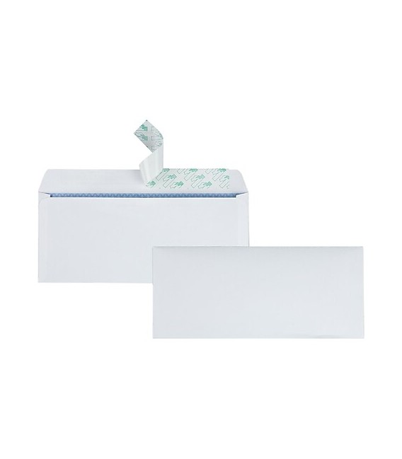 QUALITY PARK® N. 10 SECURITY TINTED ENVELOPES, WHITE REDI-STRIP® , 100 EACH