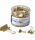 OFFICEMATE OIC® BINDER CLIPS GOLD ASSORTED, 30/PACK