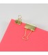 OFFICEMATE OIC® BINDER CLIPS GOLD ASSORTED, 30/PACK