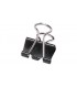 ACCO® BINDER CLIPS BLACK MINI 1/4", 12/PACK