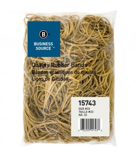 BUSINESS SOURCE® RUBBER BANDS N. 33,  NET WEUGHT 1 LB