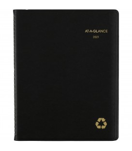 AT-A-GLANCE® RECYCLED WEEKLY/MONTHLY APPOINTMENT BOOK, 1 EACH