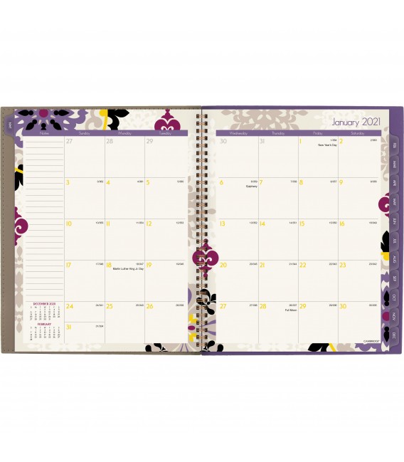 AT-A-GLANCE® VIENNA WEEKLY/MONTHLY PLANNER, 1 EACH