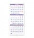 AT-A-GLANCE® 2021 THREE MONTH REFERENCE VERTICAL WALL CALENDAR, 1 EACH